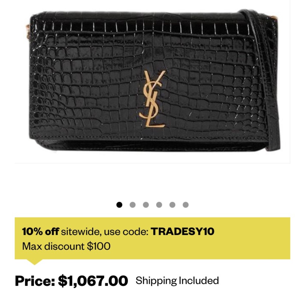 YSL purse/Clutch New without rage, never been used